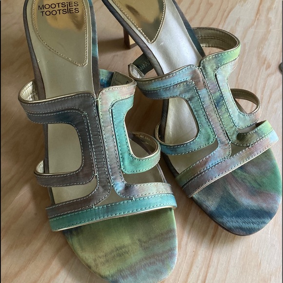 Beautiful Watercolor Sandals - Picture 1 of 6